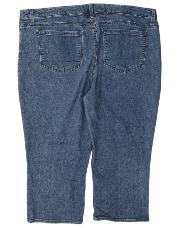 Jeans Lee Riders da donna a vita media Capri US 20 3XL W40 L20 Cotone blu