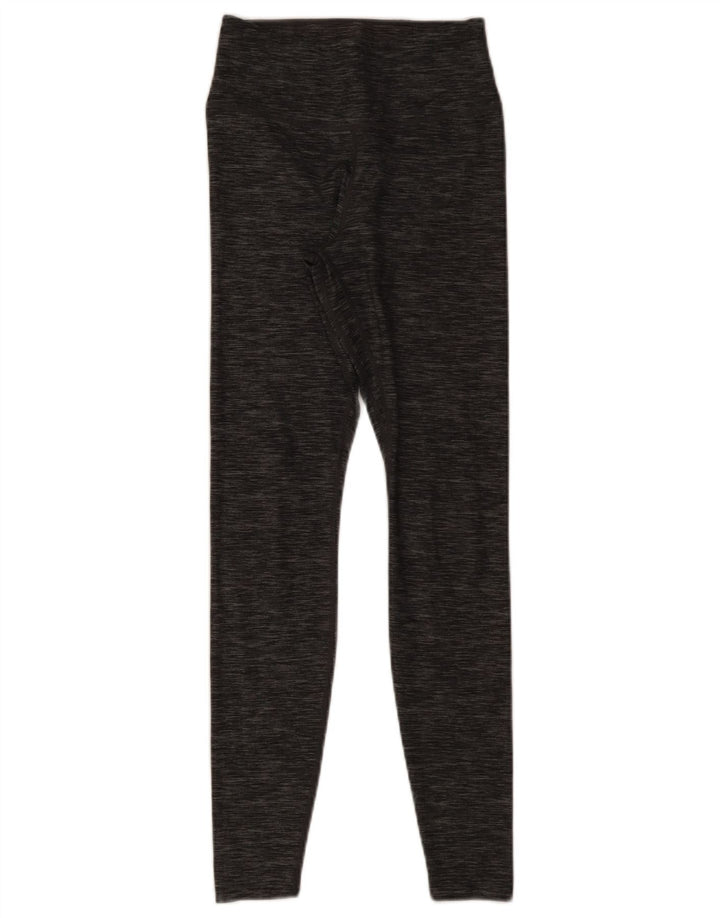 Leggings Nike Dri Fit da donna UK 4 XS poliestere chiazzato grigio