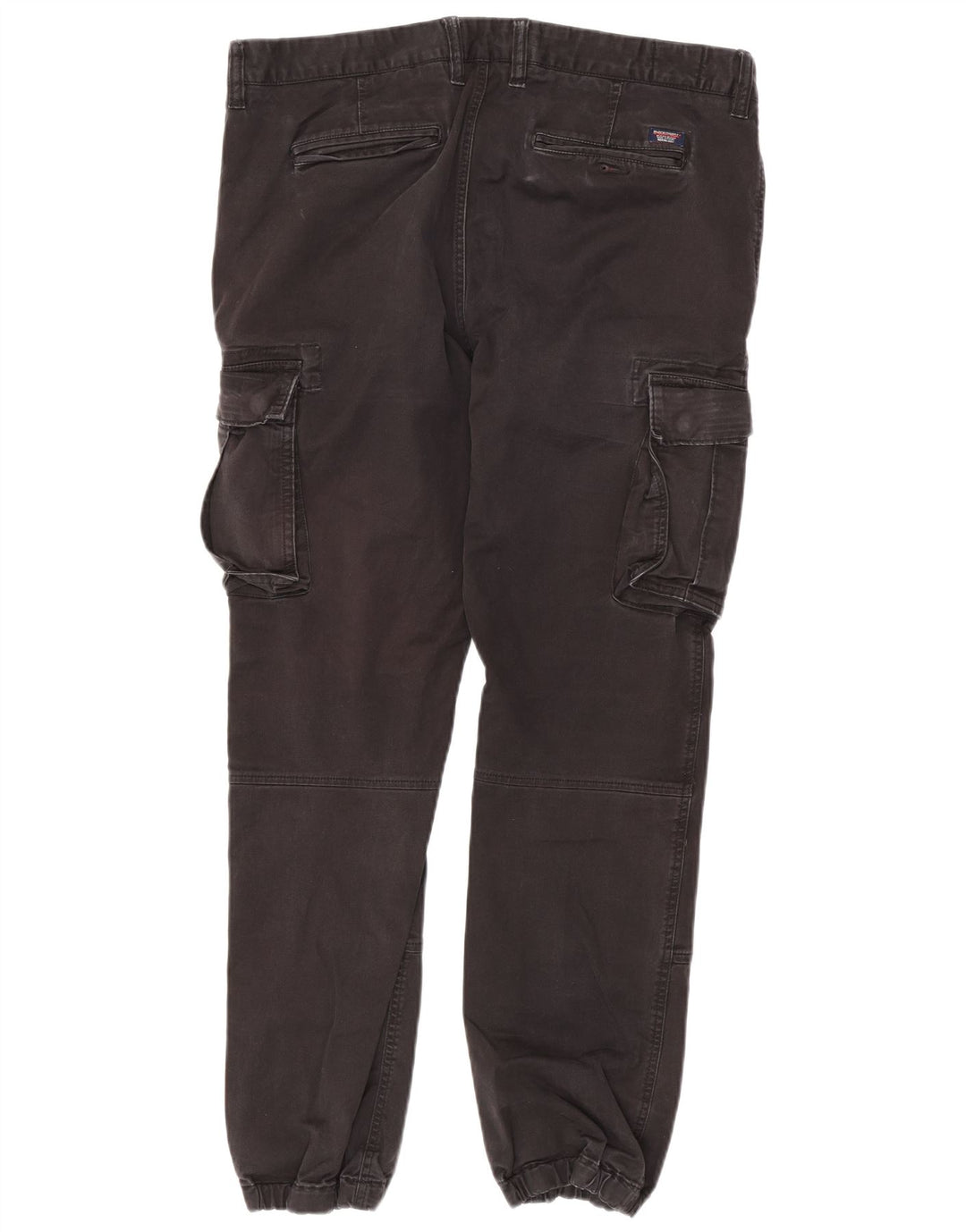 Pantaloni cargo da uomo Superdry Joggers W36 L30 in cotone nero