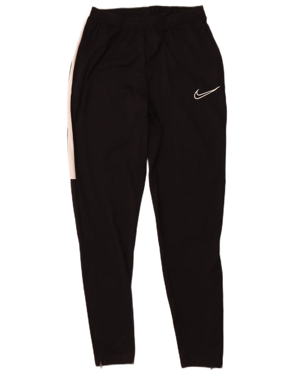 Pantaloni da tuta da uomo NIKE Dri Fit Small in poliestere color block nero