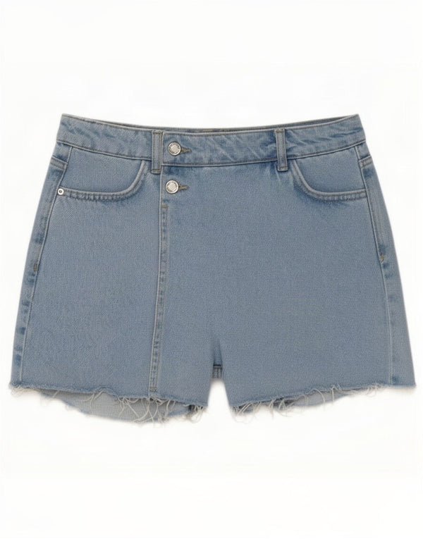 Pantaloncini di jeans Zara da donna piccoli W26 blu