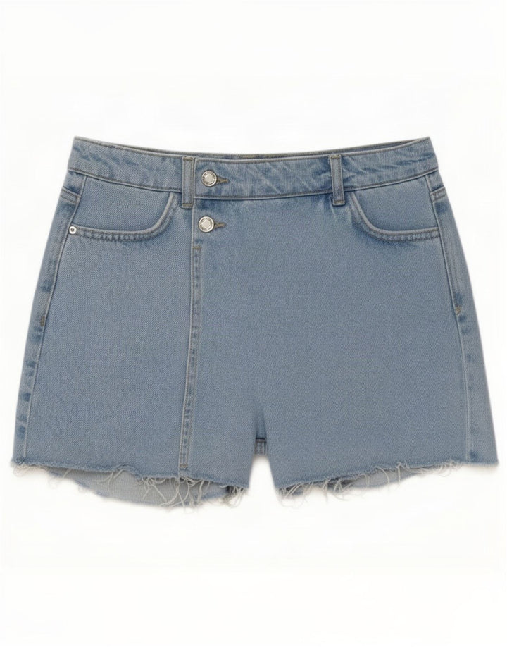 Pantaloncini di jeans Zara da donna piccoli W26 blu