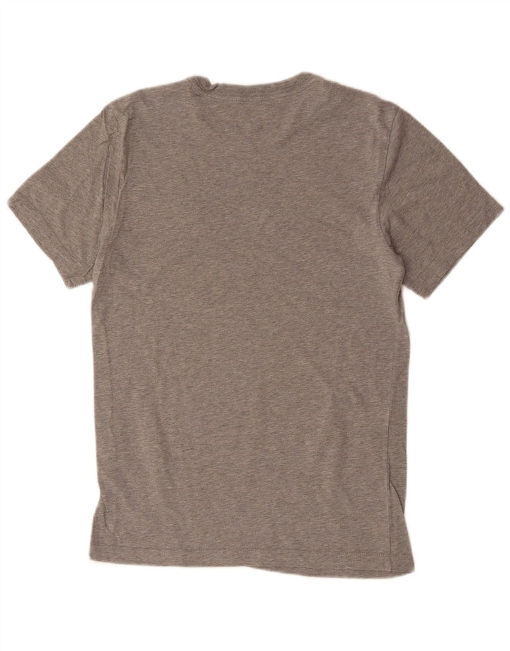 T-shirt da uomo NIKE Top Small in cotone grigio