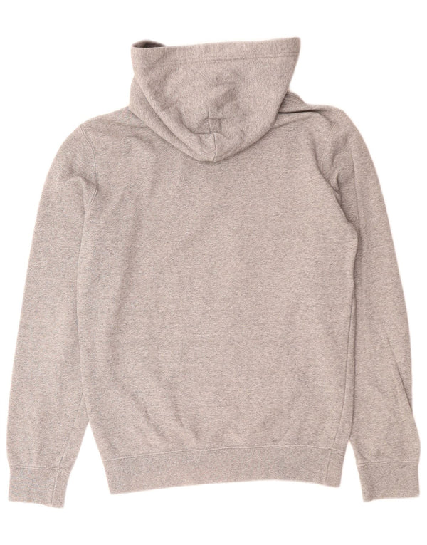 Felpa con cappuccio grafica da uomo Champion XS in cotone chiazzato grigio