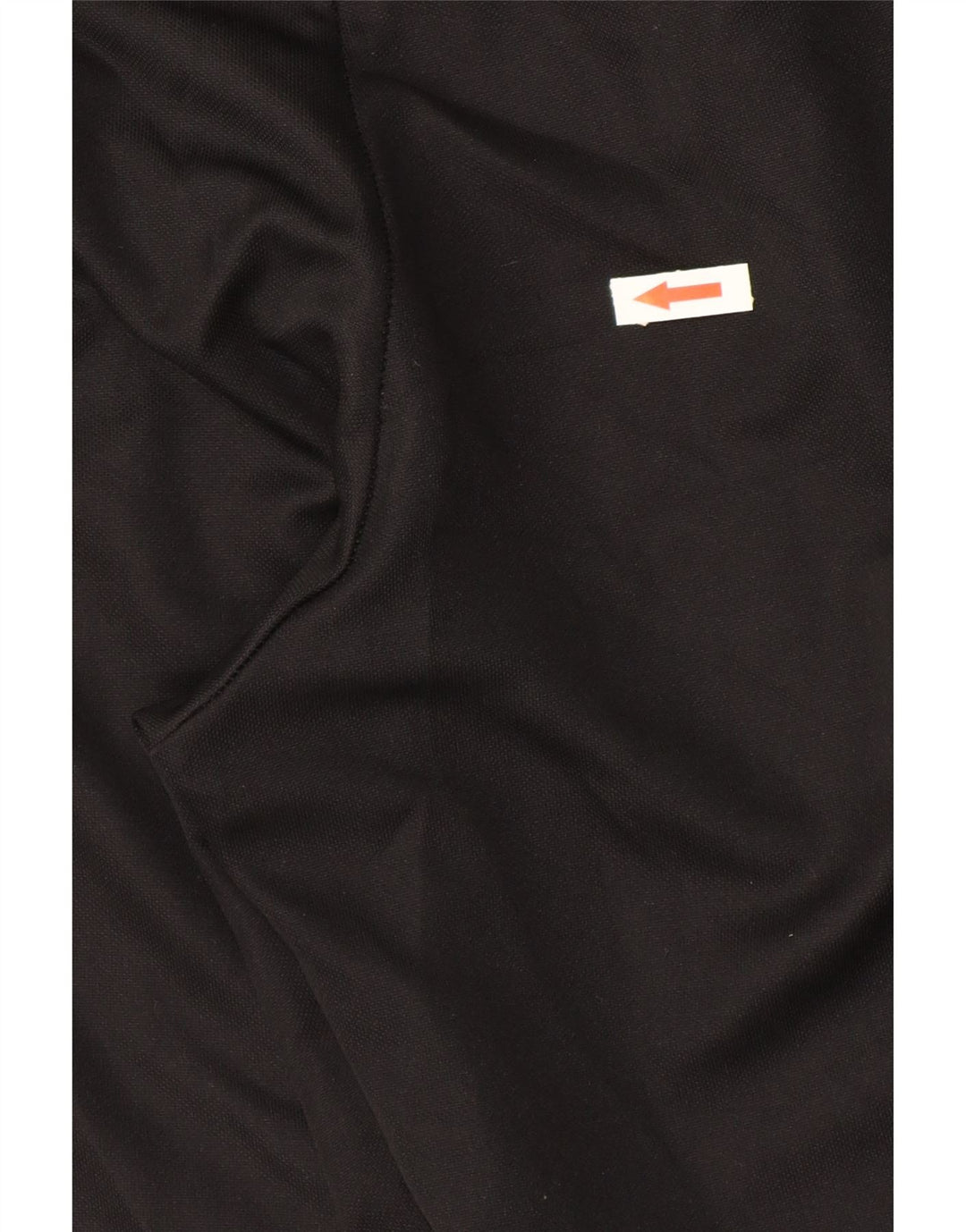Pantaloni da tuta Adidas Climacool da uomo piccoli in poliestere nero
