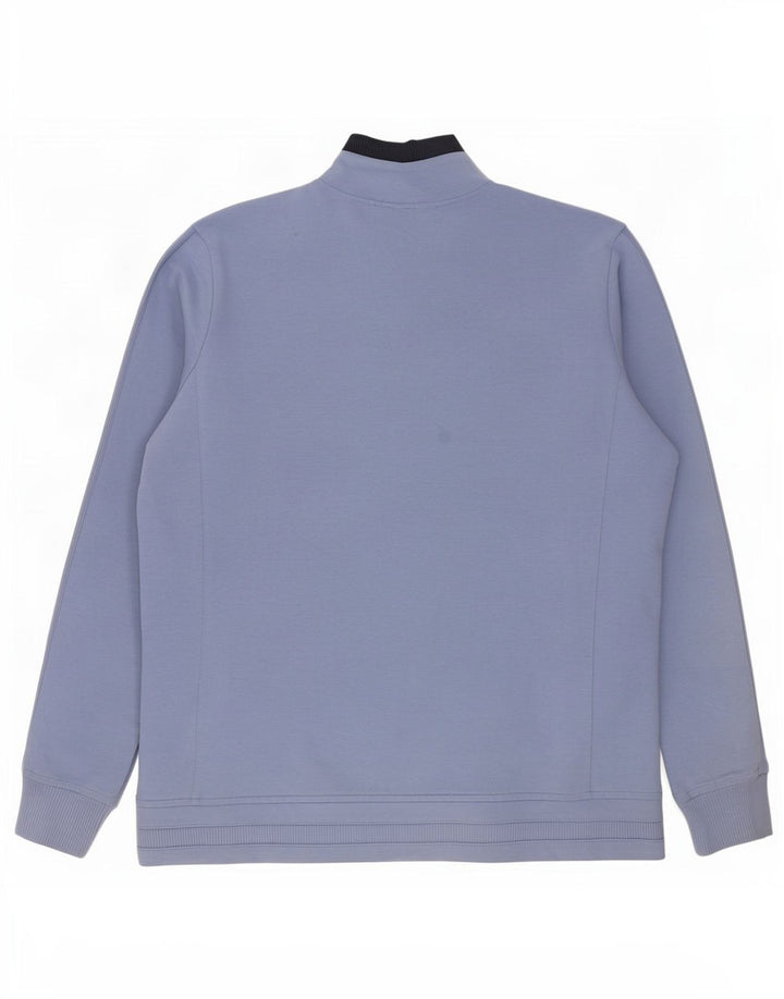 Giacca da tuta grafica da uomo Champion in cotone blu medio