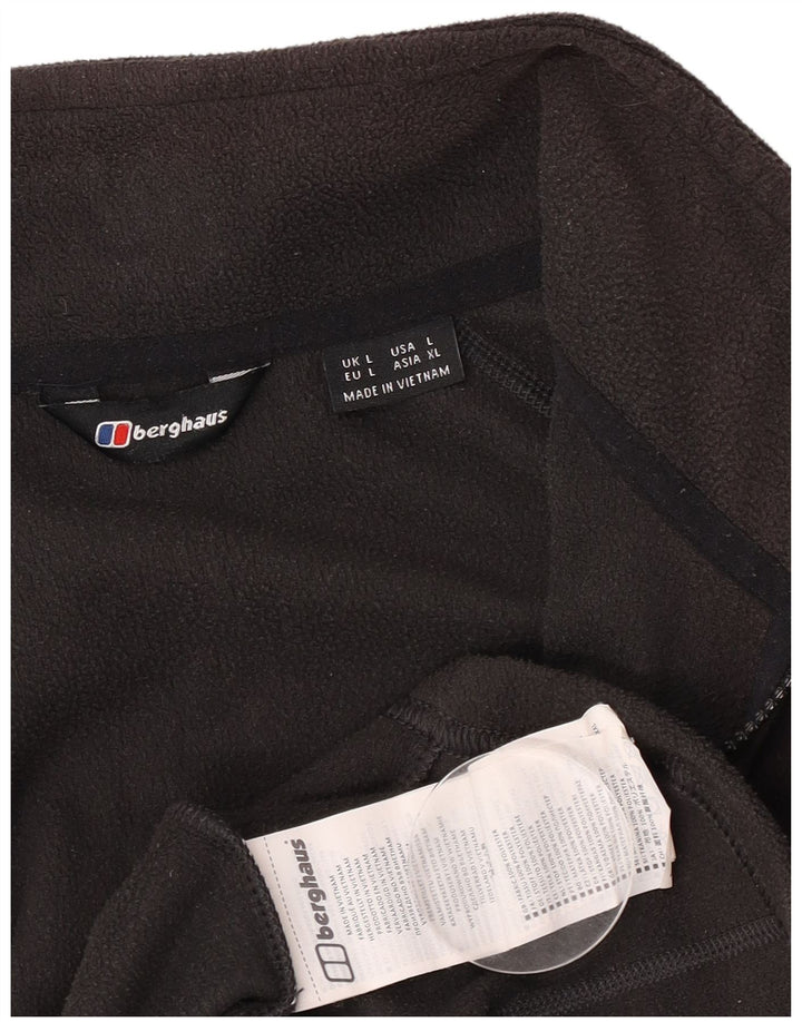 Giacca in pile da uomo Bergans UK 40 Large Marrone Poliestere