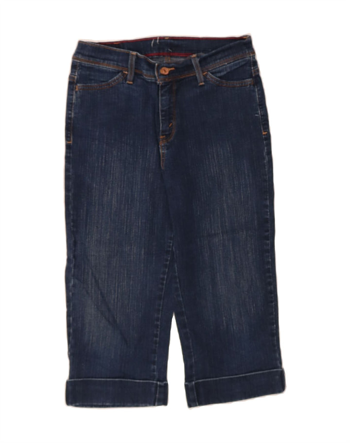 LEVI'S Womens Capri Jeans US 6 Medium W28 L18 Navy Blue Cotton Vintage Levi's and Second-Hand Levi's from Messina Hembry 