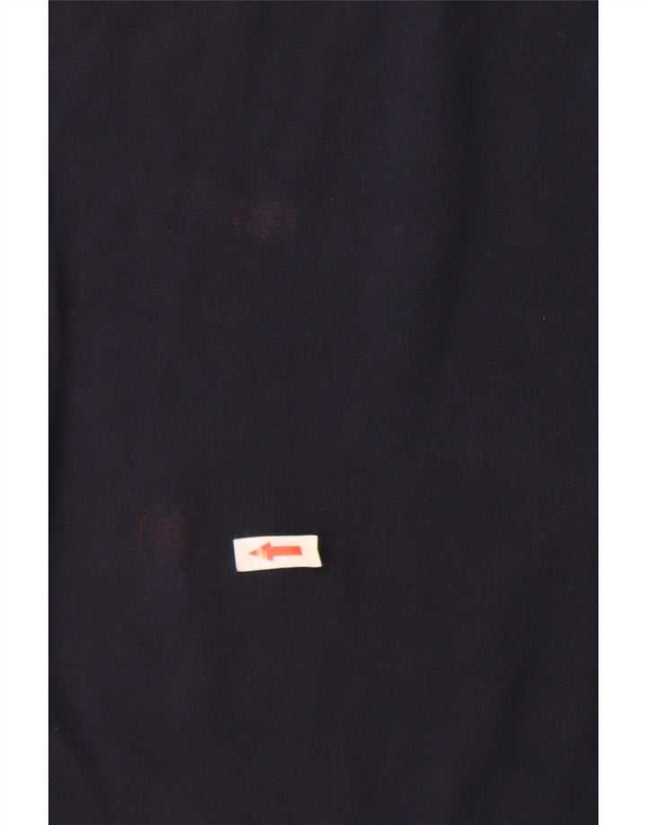 Jack & Jones Felpa con grafica da uomo Maglione grande in cotone blu navy