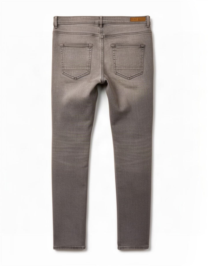 Jeans slim da uomo Zara EU 44 Large W34 L31 Cotone grigio