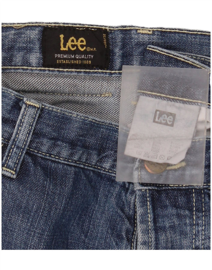 Jeans dritti Lee Freeburn da uomo W40 L32 in cotone blu