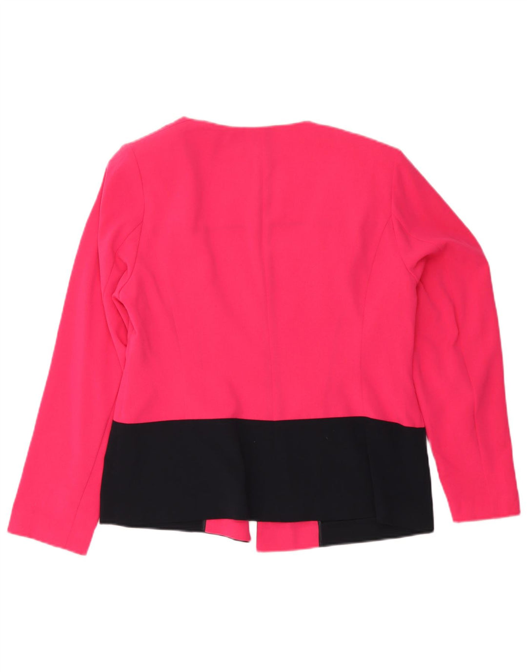 Giacca Marks & Spencer da donna Open Blazer UK 16 Large Pink Colourblock