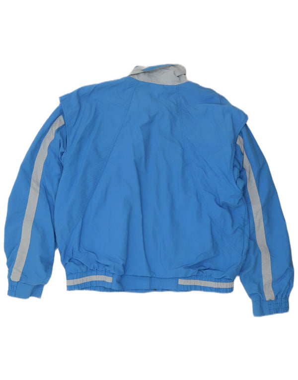 Giacca da tuta da uomo ELLESSE XL in nylon color block blu
