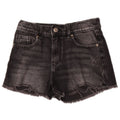 Pantaloncini di jeans per ragazze Zara 9-10 anni W26 Neri