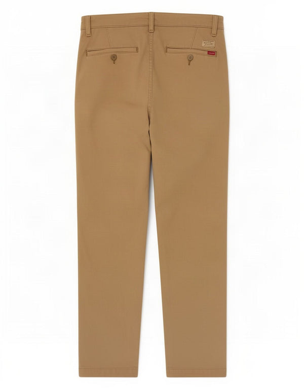 Pantaloni chino affusolati standard da uomo Levi's W30 L30 in cotone beige