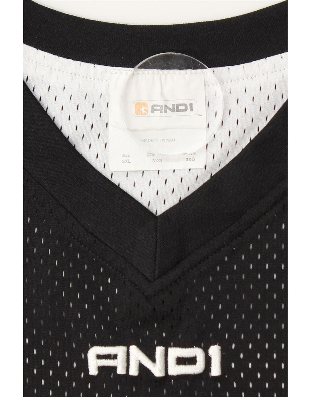 Canotta grafica da uomo And1 Top 3XL poliestere nero