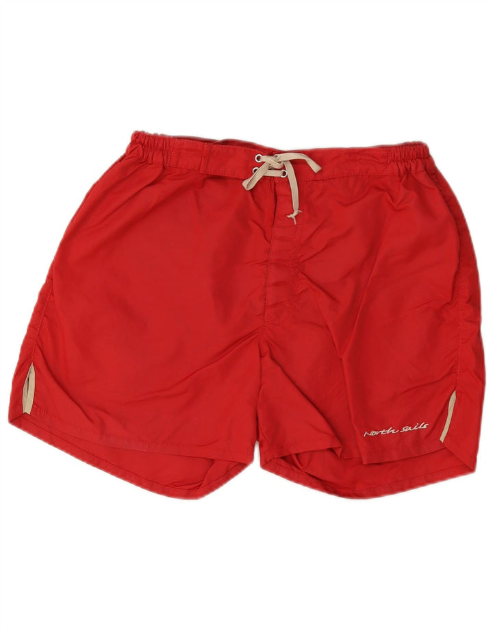 Pantaloncini da bagno da uomo North Sails rosso medio in poliammide