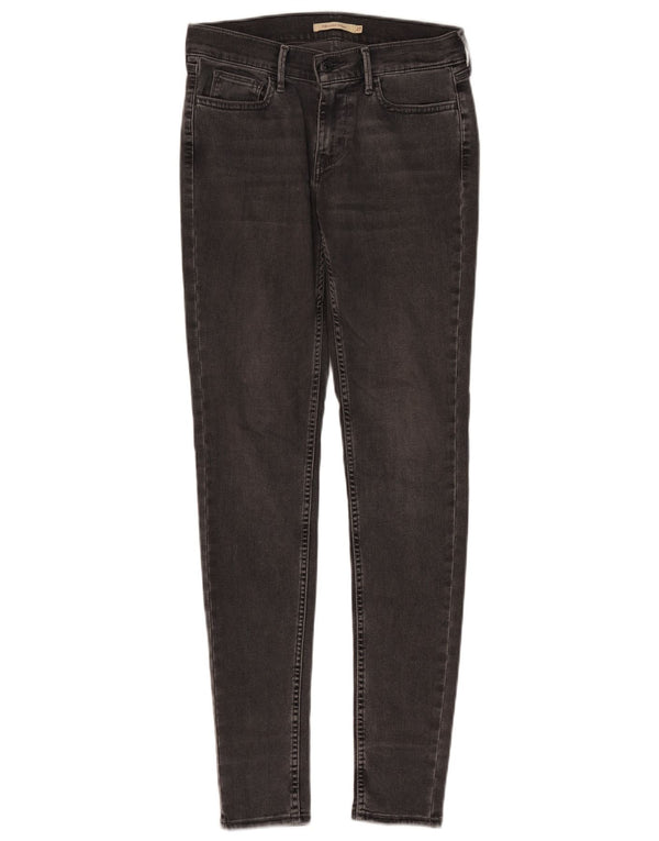Jeans Levi's 710 Super Skinny da donna W27 L32 in cotone grigio