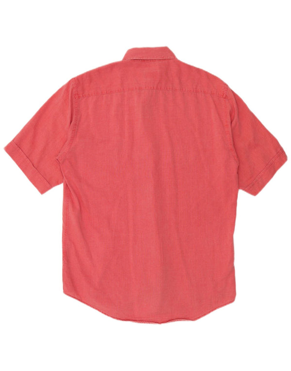 Camicia TRUSSARDI Uomo Manica Corta Rosso Medio