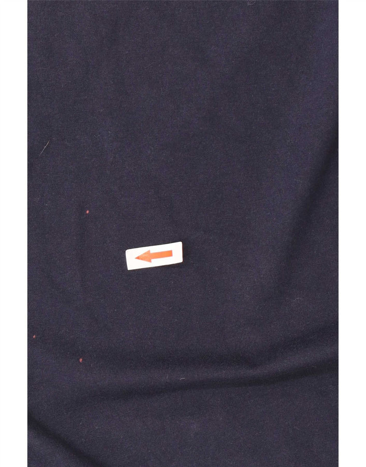 T-shirt grafica da uomo Kappa Top Large blu navy
