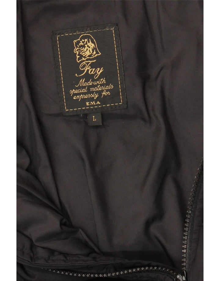 Giacca imbottita da donna Fay UK 16 grande nera