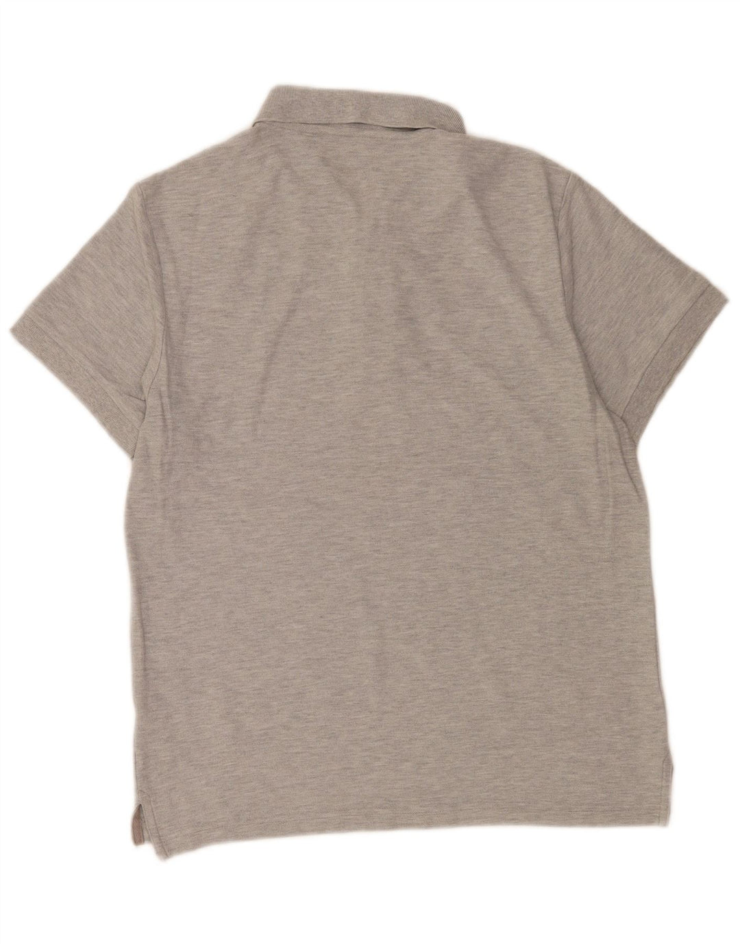 Polo Nike da uomo in cotone mélange grigio medio