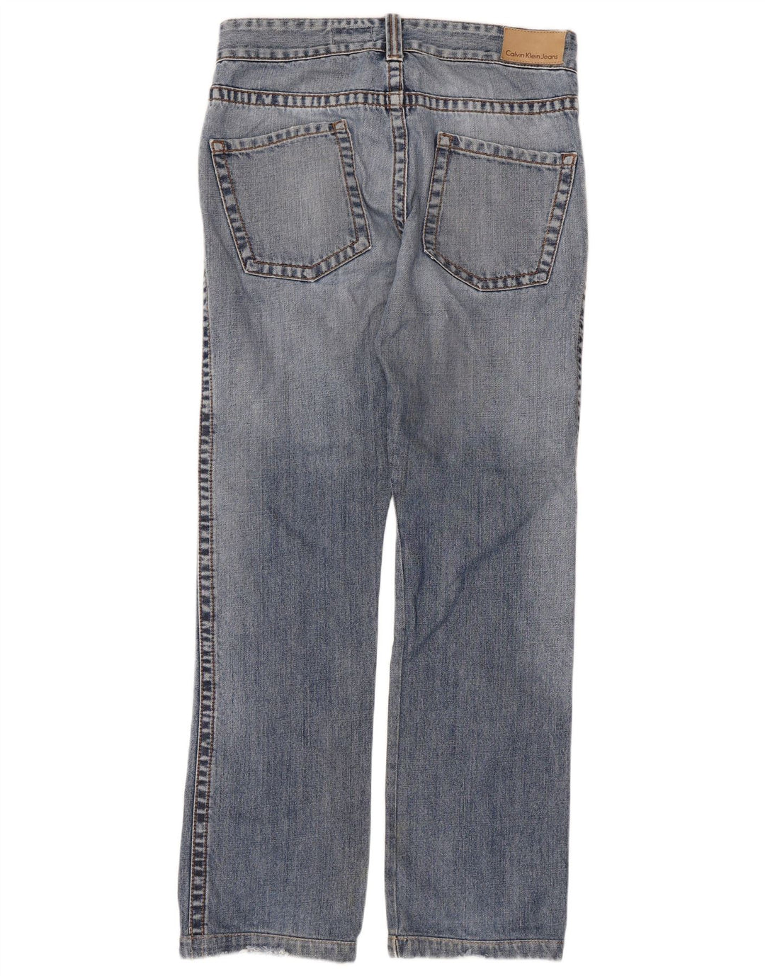 Jeans dritti da donna Calvin Klein W32 L31 Blu