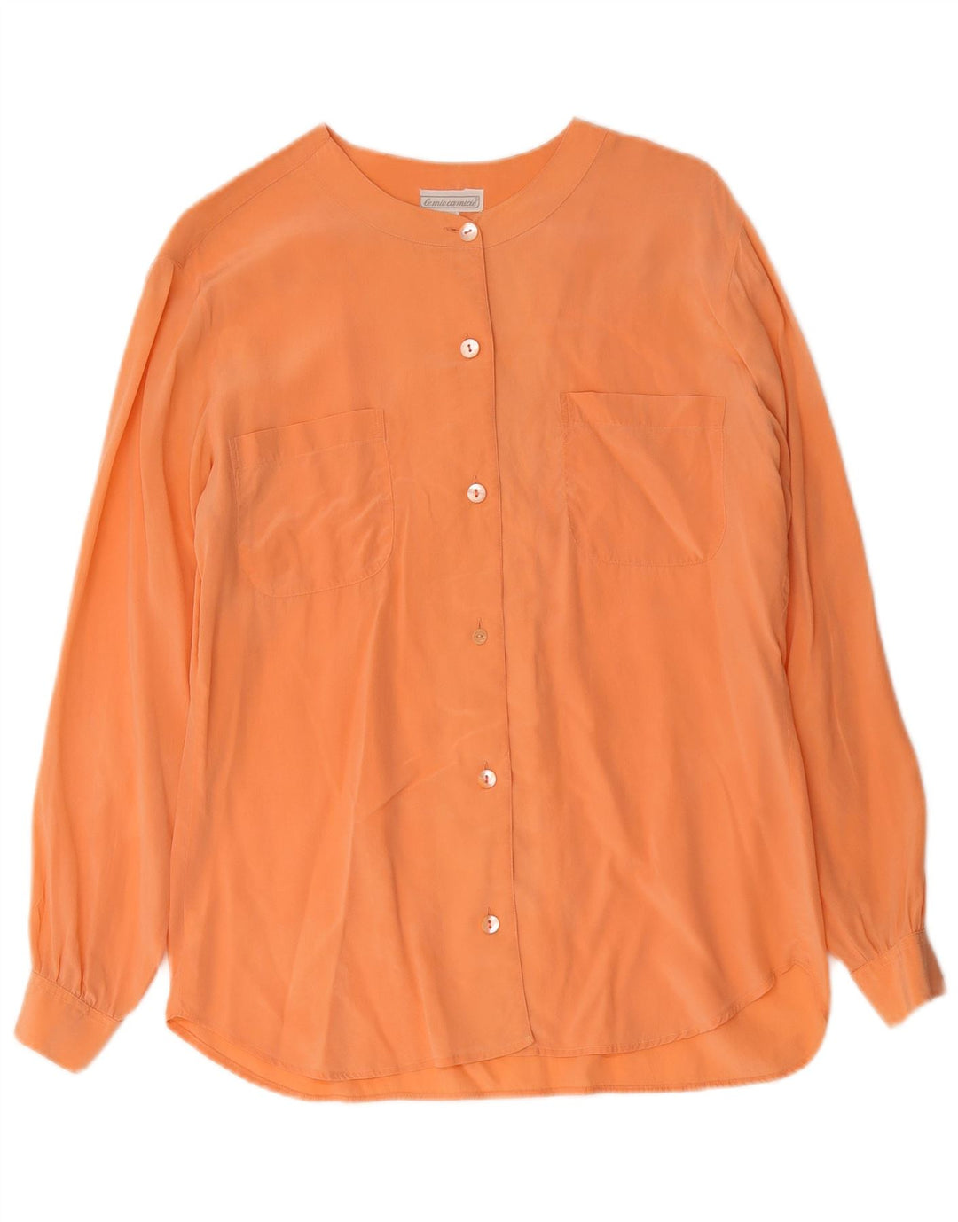 Camicetta camicia vintage da donna EU 42 grande rosa