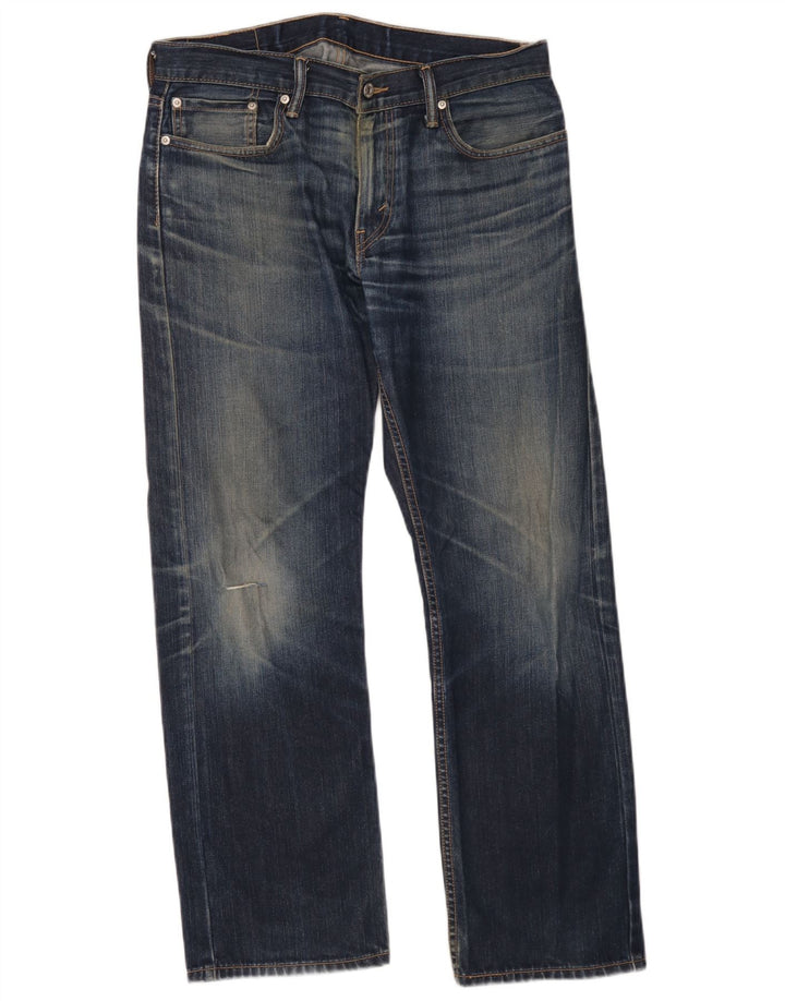 Levi's Uomo 514 Jeans dritti W33 L30 Cotone blu navy