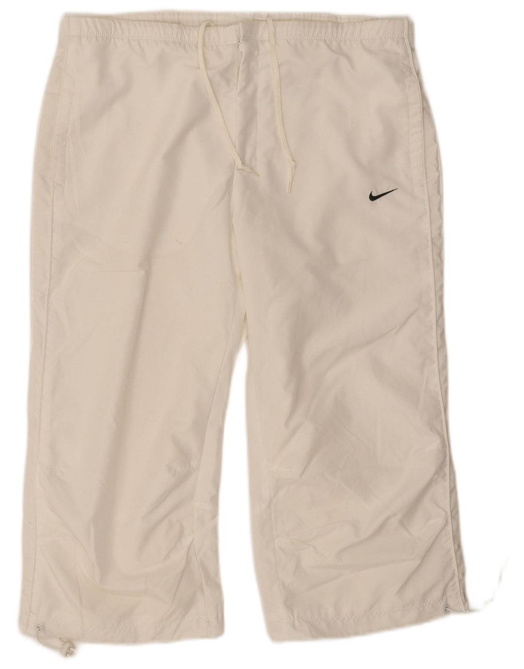Pantaloni da tuta Nike Capri da donna UK 14/16 Large Bianco Poliestere