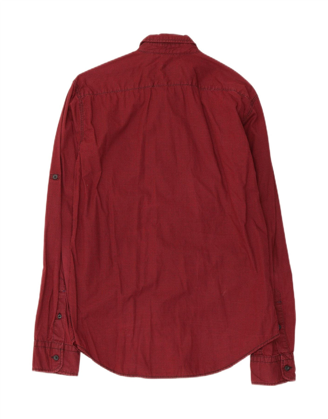 LEVI'S Camicia Slim Fit da Uomo in Cotone Maculato Rosso Medio