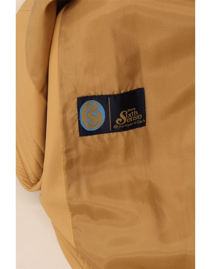 Il tuo cappotto in pelle da donna Sixth Sense UK 12 Beige medio