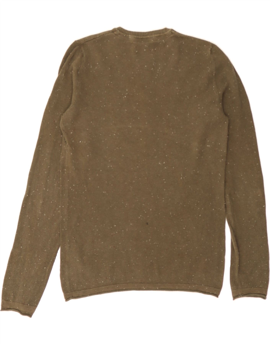 JACK & JONES Boys Crew Neck Jumper Sweater 15-16 Years Medium  Brown Vintage Jack & Jones and Second-Hand Jack & Jones from Messina Hembry 