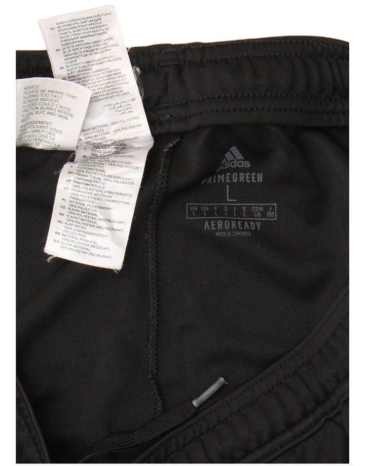 Pantaloni da tuta Adidas Aeroready da uomo grandi in poliestere nero