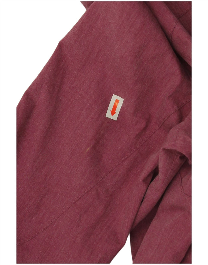 Giacca a vento con cappuccio da donna Jack Wolfskin UK 10 Small Pink Poliestere