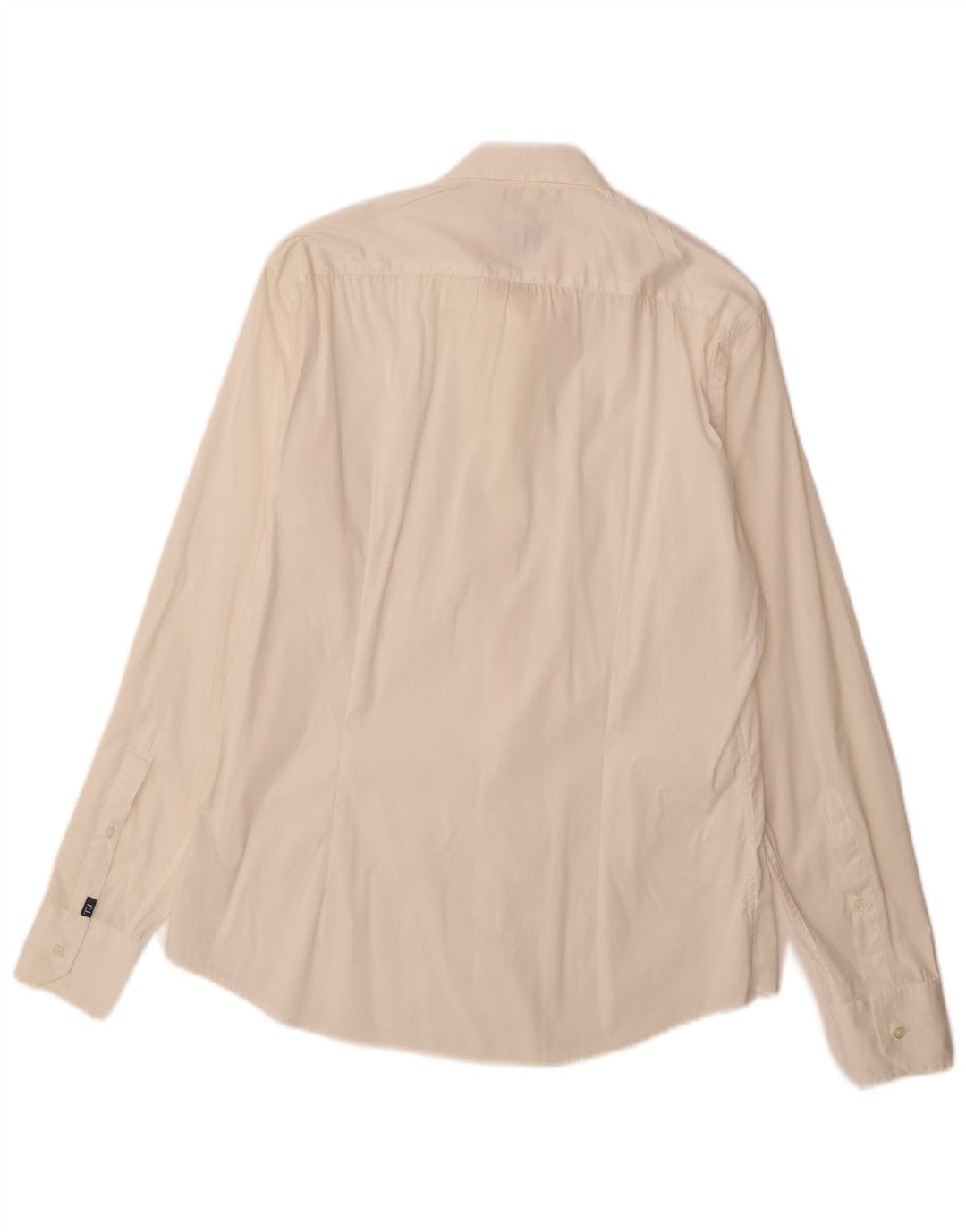 Camicia Uomo Trussardi Jeans Cotone Bianco Medio