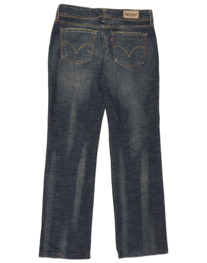 Jeans dritti 570 da donna Levi's W32 L29 cotone blu navy