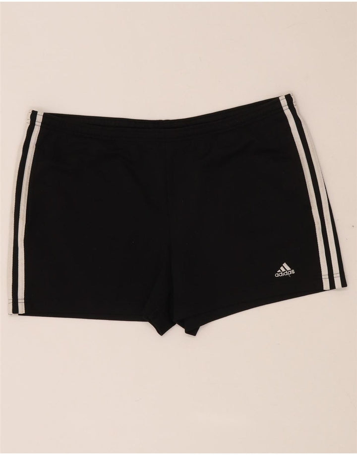 Pantaloncini sportivi ADIDAS da donna UK 14 medio nero poliestere