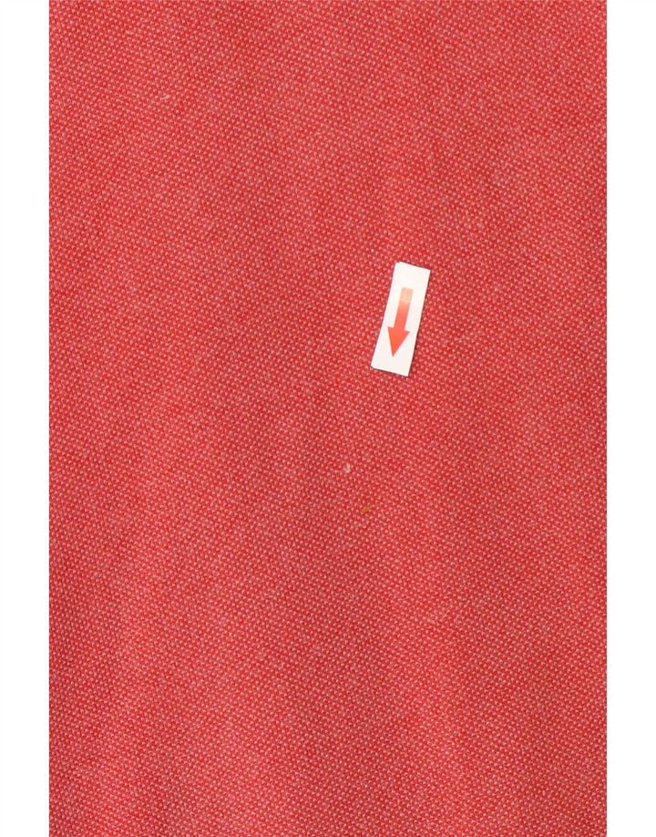 Felpa da uomo con collo con zip grafica Fat Face, maglione piccolo in cotone rosso