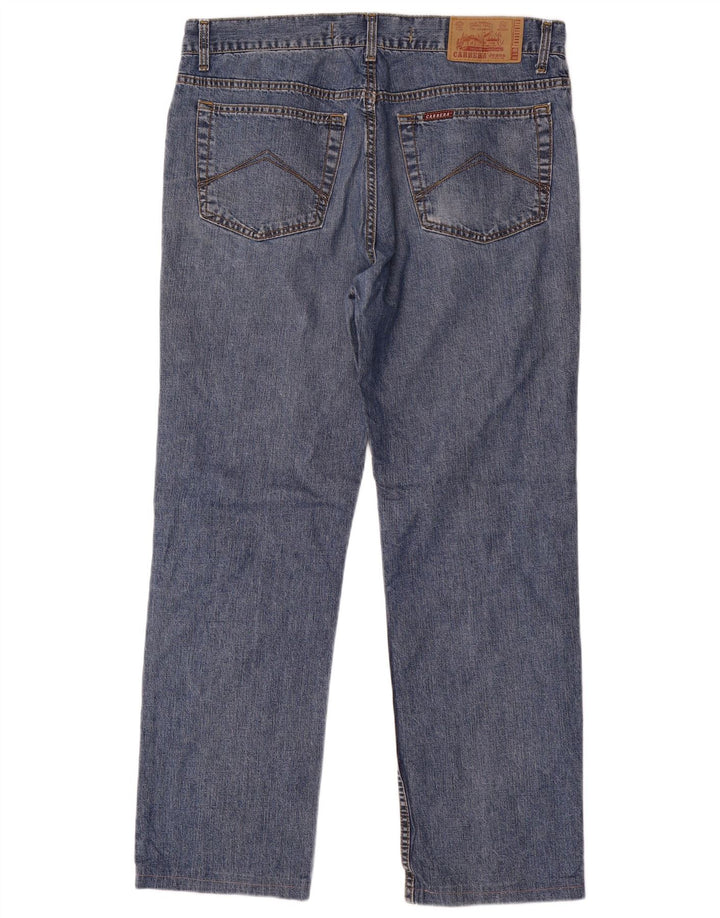 CARRERA Jeans dritti da uomo 700 vestibilità regolare W36 L30 cotone blu