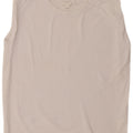 Canotta oversize da donna Cos UK 6 XS cotone bianco