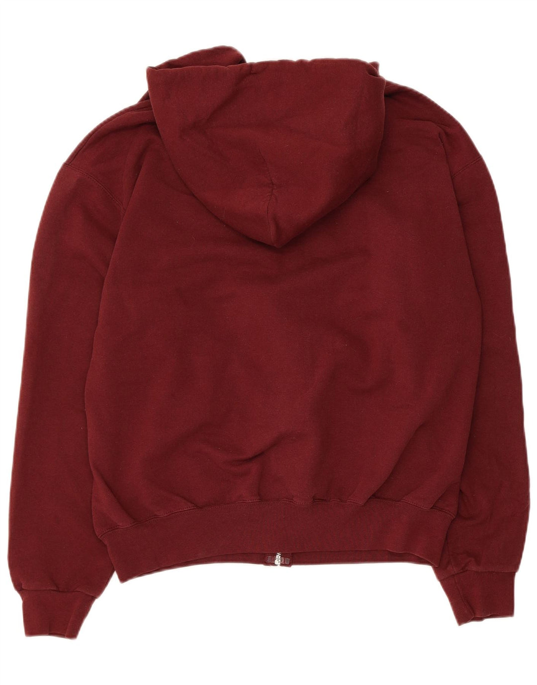 Felpa con cappuccio e zip grafica da donna Champion UK 14 Medium Maroon
