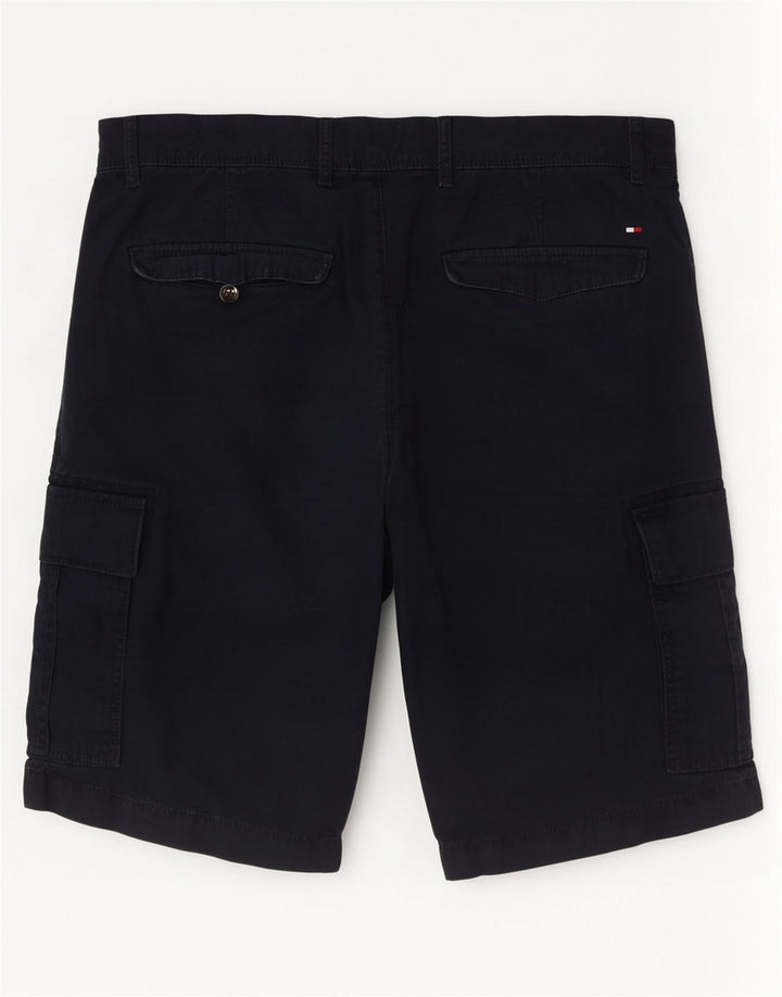 Pantaloncini cargo da uomo Tommy Hilfiger W34 Large Blu Navy