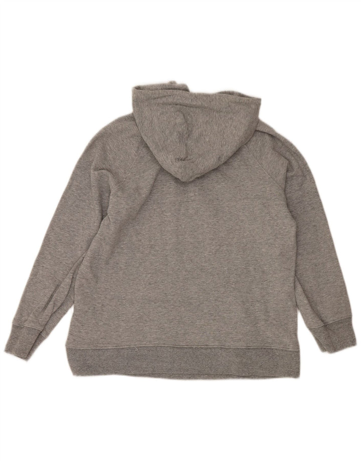 Maglione con cappuccio grafico da uomo Levi's in cotone chiazzato grigio medio