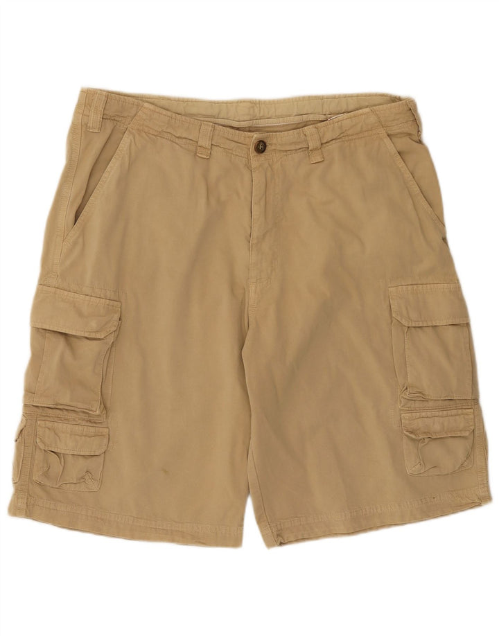 Pantaloncini cargo da uomo Carrera W36 grandi in cotone beige