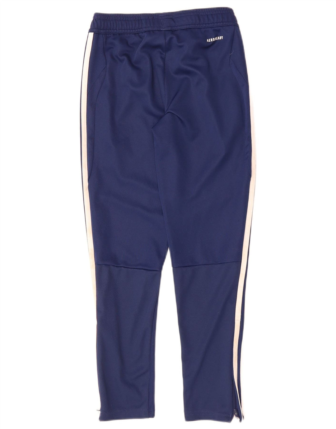 Pantaloni da tuta ADIDAS Aeroready da bambino 9-10 anni in poliestere blu navy
