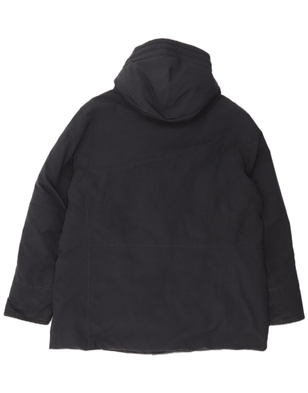 PEUTEREY Giacca imbottita con cappuccio da uomo UK 44 2XL Poliestere blu navy