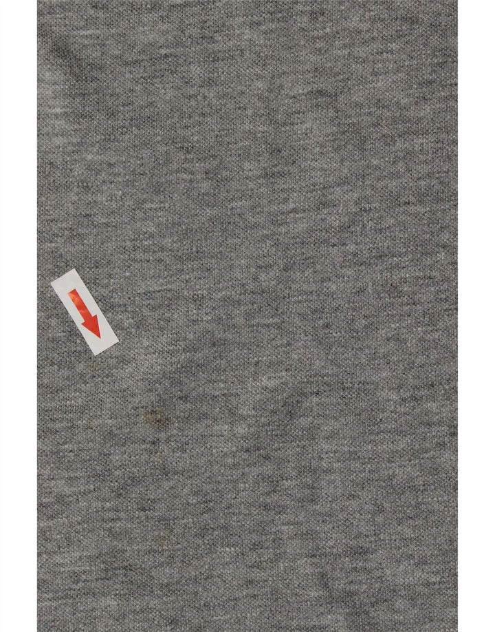 Polo Reebok da uomo 2XL in cotone grigio
