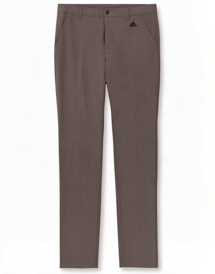 Pantaloni chino slim da uomo Adidas W32 L34 poliestere grigio
