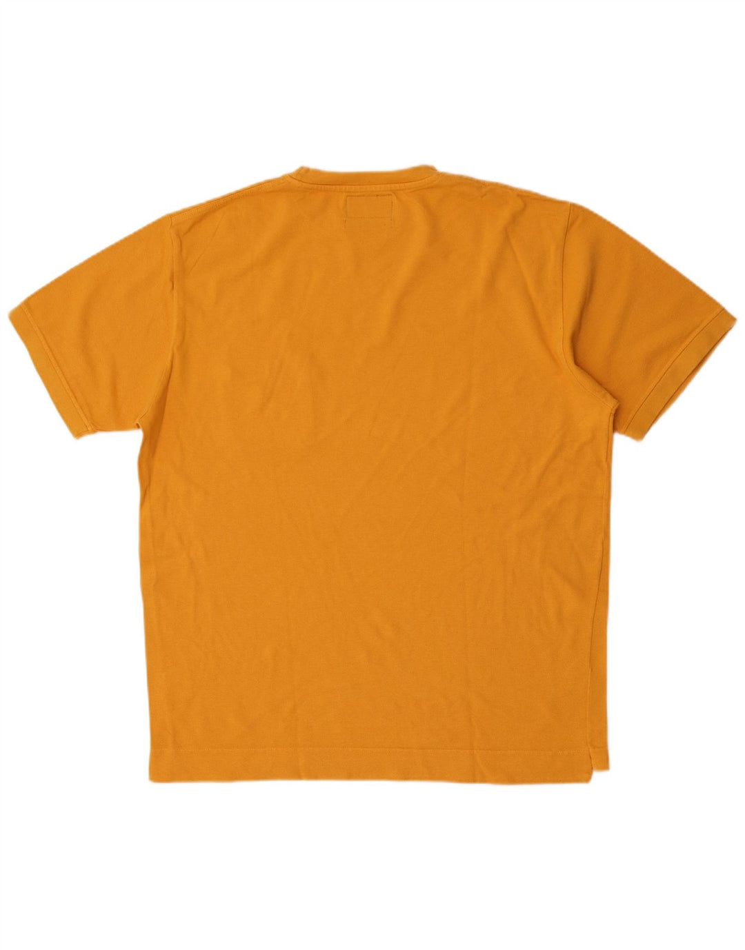 T-shirt da uomo Henri Lloyd Top in cotone giallo medio
